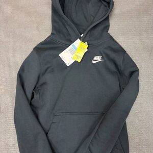 Nike Black Sweatshirt with White Logo